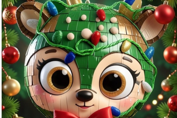 Piñatas Navidad